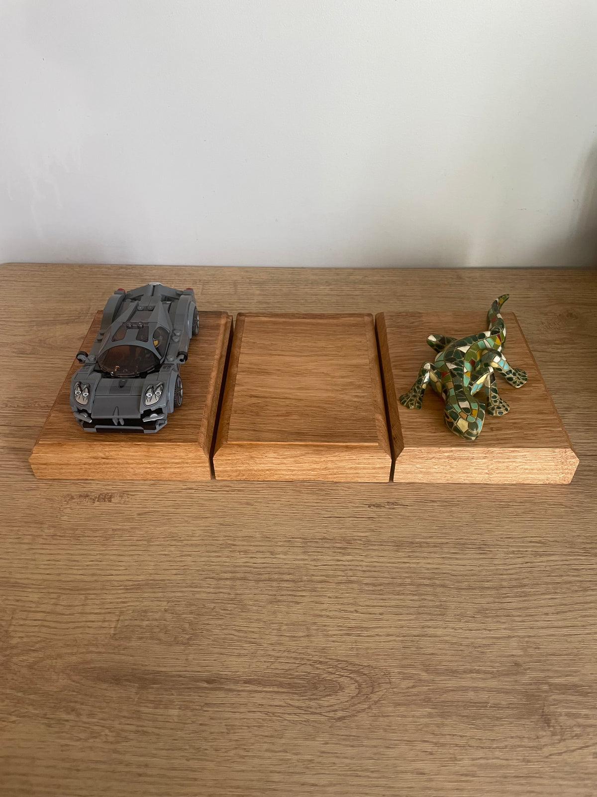 Solid oak plinths, trophy base